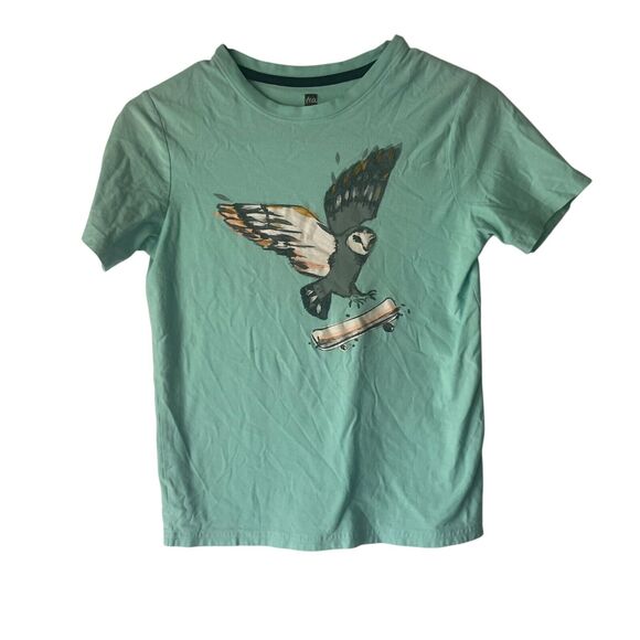 Tea Big Boy's Size 12 & 14 Graphic Owl Wolf Bundle Of Two T Shirts - Picture 6 of 11